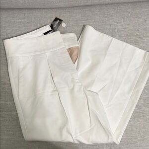 Express White Ankle Pants